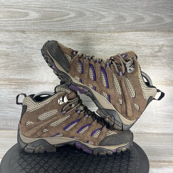 Merrell Women’s Moab 3 Mid Vent Hiking Boots Size 6.5 - Picture 8 of 9